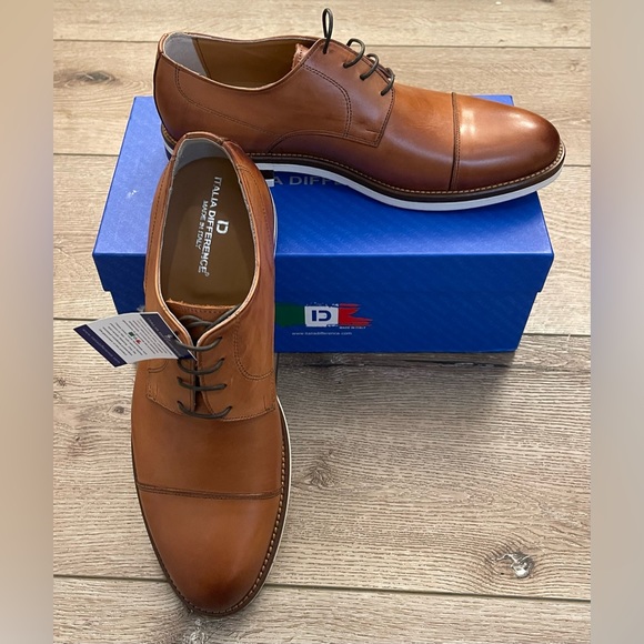 NEW Italia Difference Leather Oxford Shoes - Picture 8 of 13